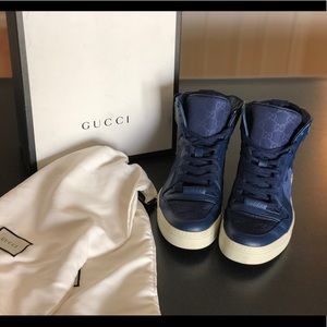 Gucci Guccissima High-Top Sneaker
